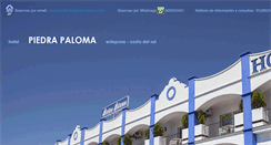 Desktop Screenshot of hotelpiedrapaloma.com